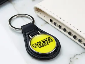 Sparco Pochette Cuir Look Lustré Touch Premium